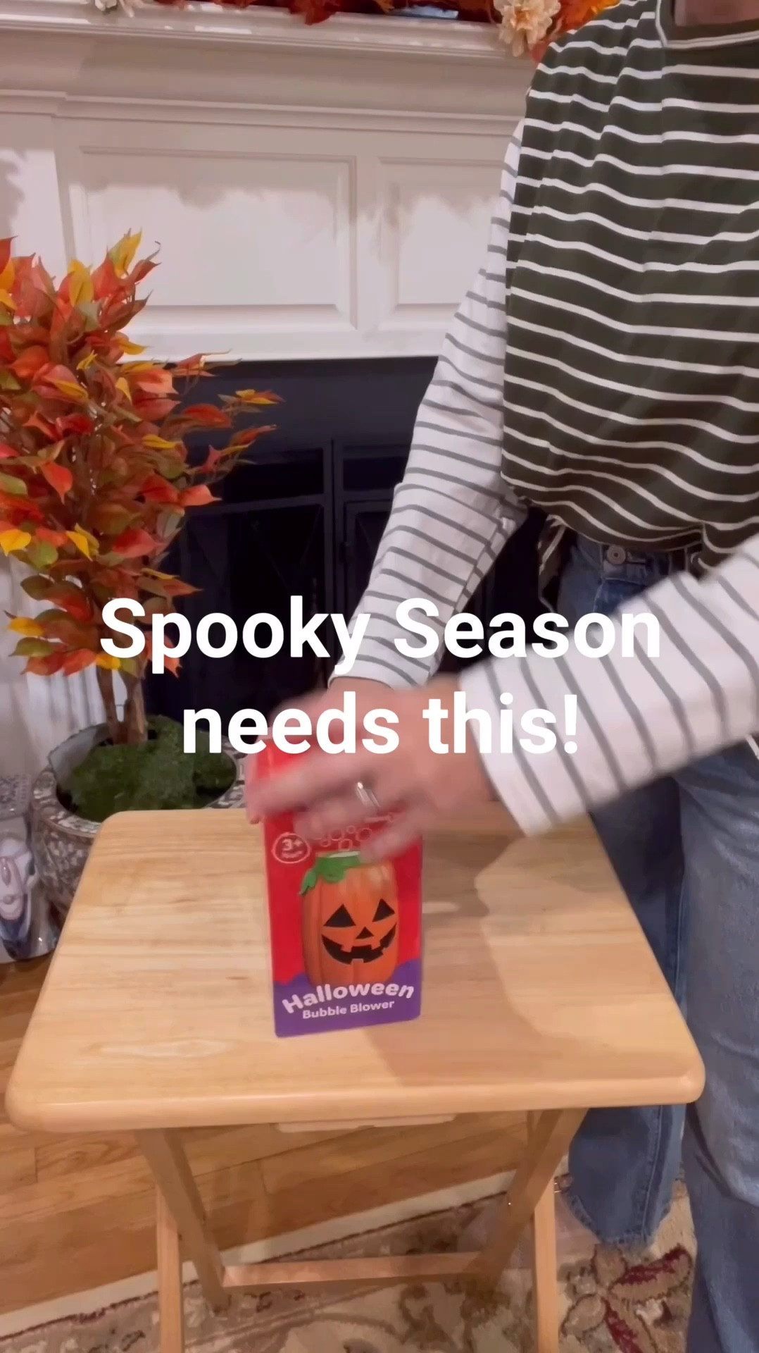 Spooky Season isn’t complete without this Halloween bubble machine from @move2playtoys

#move2play

#LTKFindsUnder50 #LTKHalloween #LTKKids