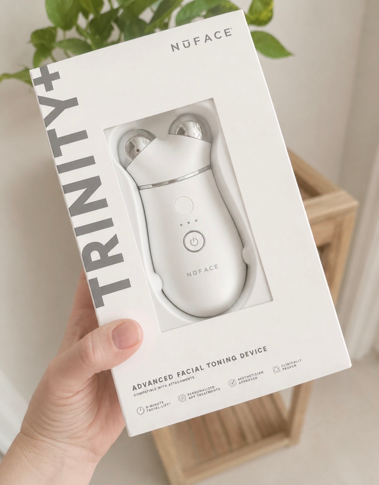 ✨ Delivery day! NuFACE device!!! 

✨ Award-winning microcurrent device
✨ Quick, easy at-home treatments
✨ Non-invasive beauty tool
✨ Perfect for adding to a skincare routine
✨ Designed to help improve the appearance of facial tone and contour

I’m excited to see what all the hype is about and will report back once I’ve had some time to use it. 

Have you tried NuFACE before?

#skincareroutine #beautydeals #nuface

#LTKSaleAlert #LTKBeauty #LTKselfcare