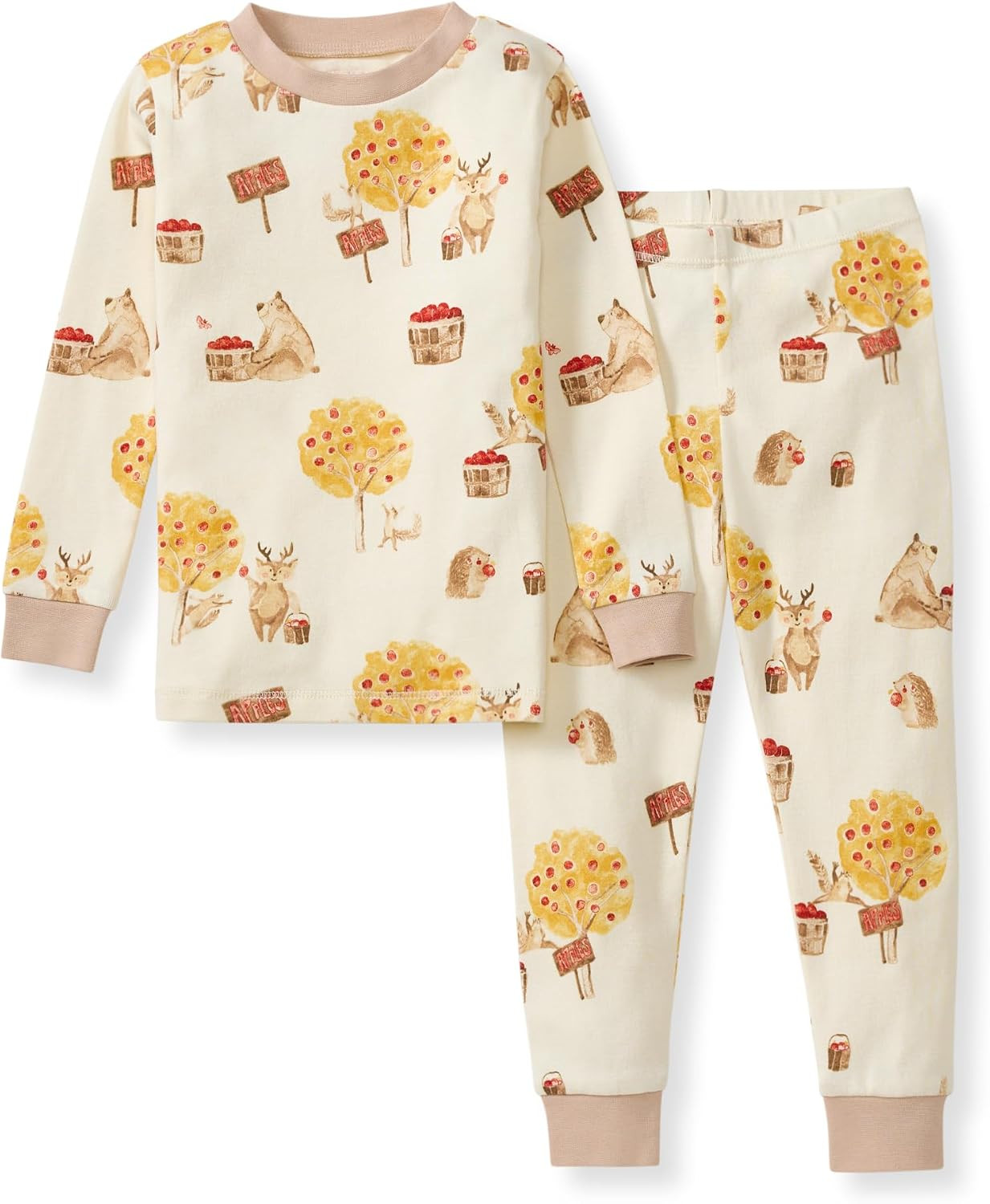 Burt's Bees Baby Organic Cotton Pajamas for Boys, Toddler PJ Set, 2-PC | Amazon (US)