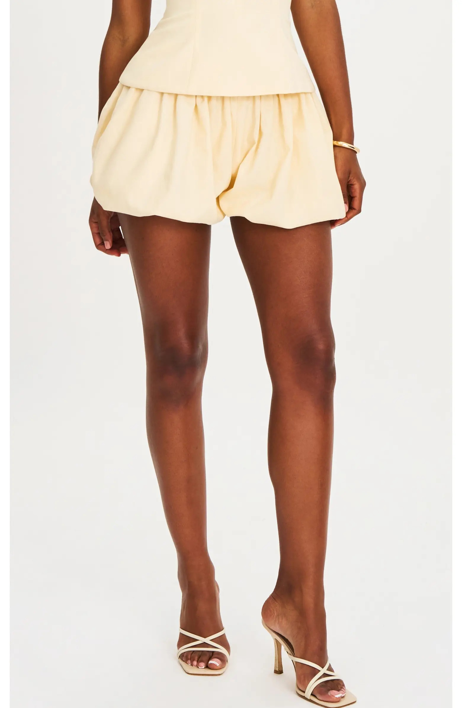 Quinzelle Linen Bubble Shorts | Nordstrom