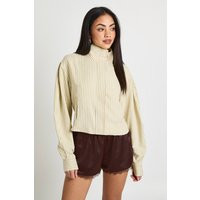 boohoo Women's Lace Trim Runner Short in Chocolate | Size: 2 | Woven | boohoo (US & Canada)