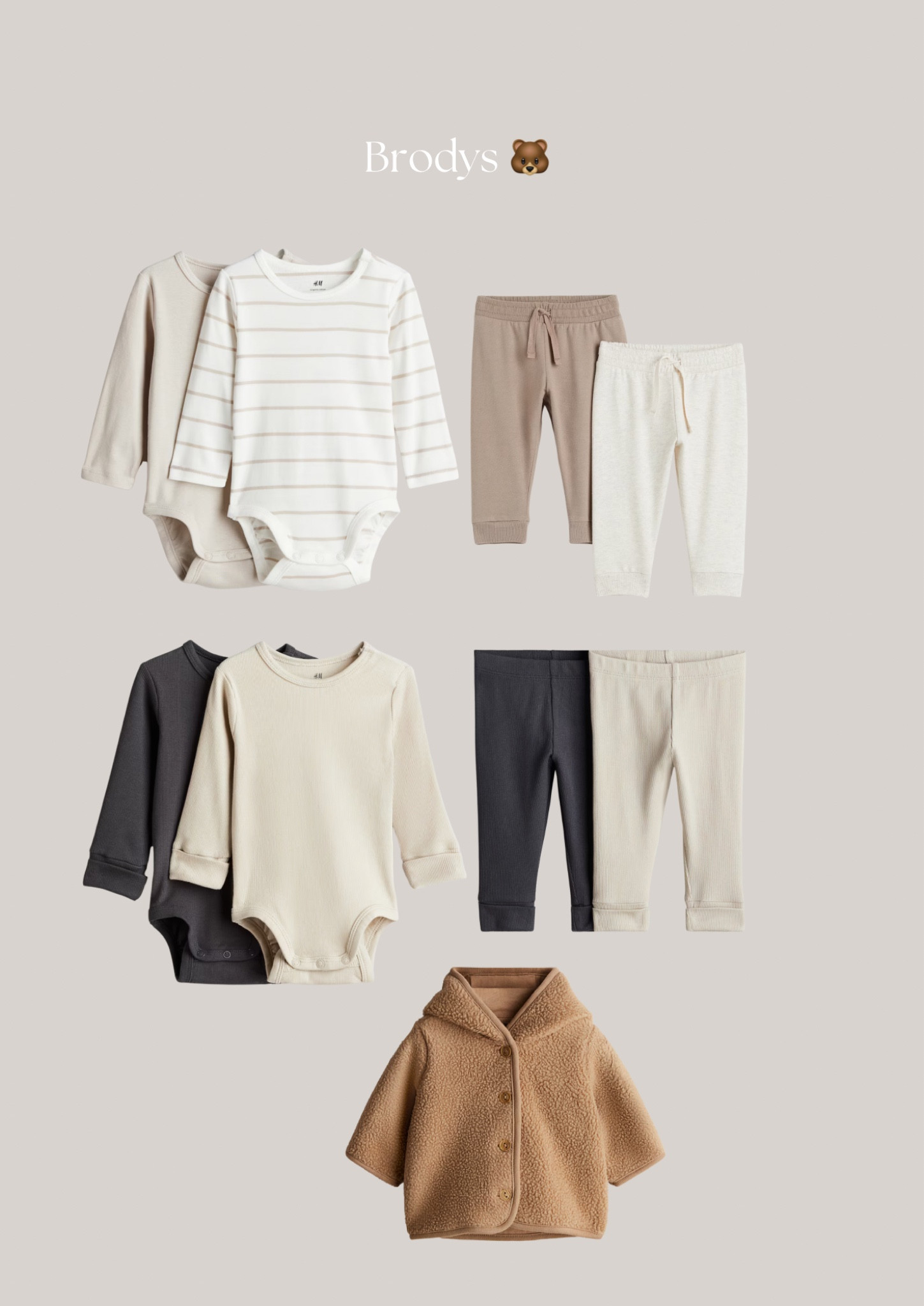 H&M Baby Basics 🐻

every outfits | baby clothes | newborn

#LTKuk #LTKbaby #LTKstyletip