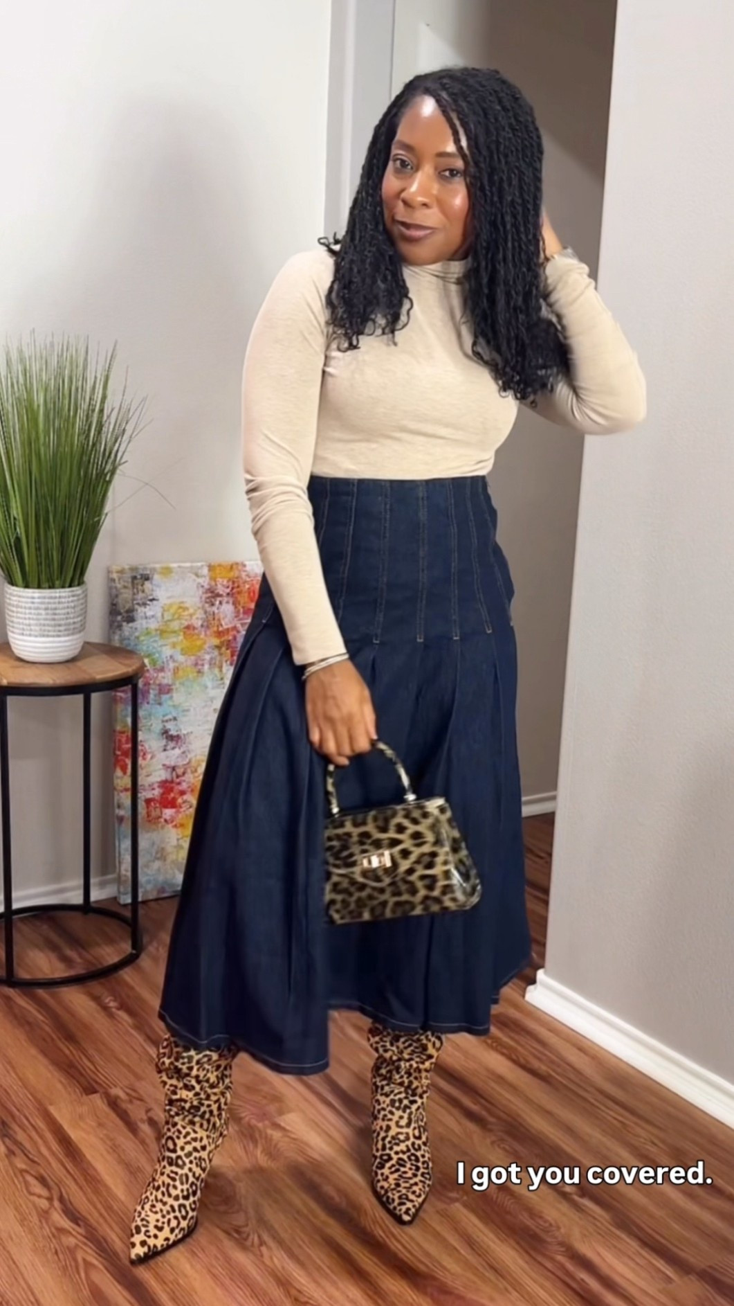 These leopard print boots are doing all the talking 🐆🔥 and yes— they’re on SALE!
#FallFashion #StatementBoots #LTKstyle

#LTKCyberWeek #LTKWorkwear #LTKSaleAlert