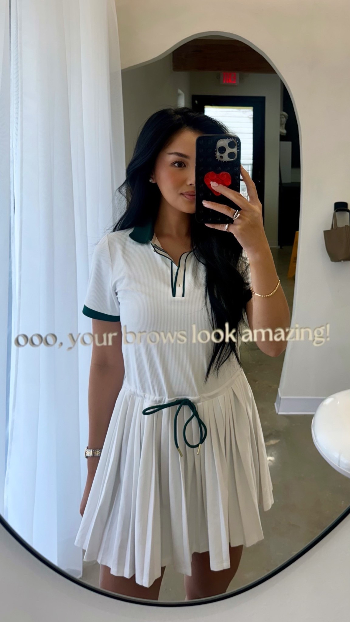 This athletic dress is SO cute and it comes with green shorts too that are removable 

Wearing XS 

#LTKSeasonal #LTKActive #LTKSummerEdit