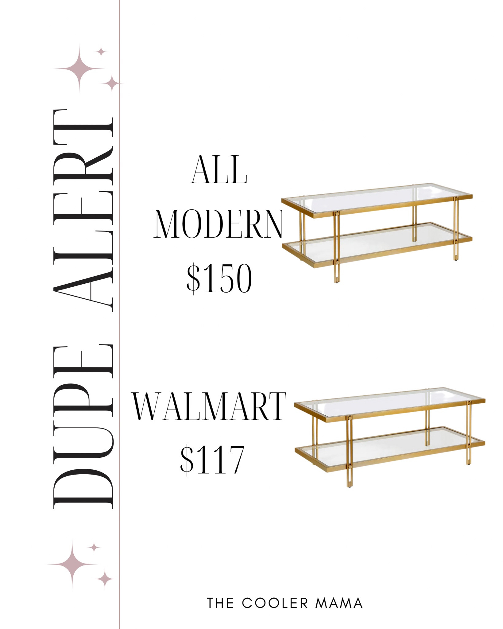 Dupe alert on this coffee table 

#LTKhome #LTKSale #LTKFind