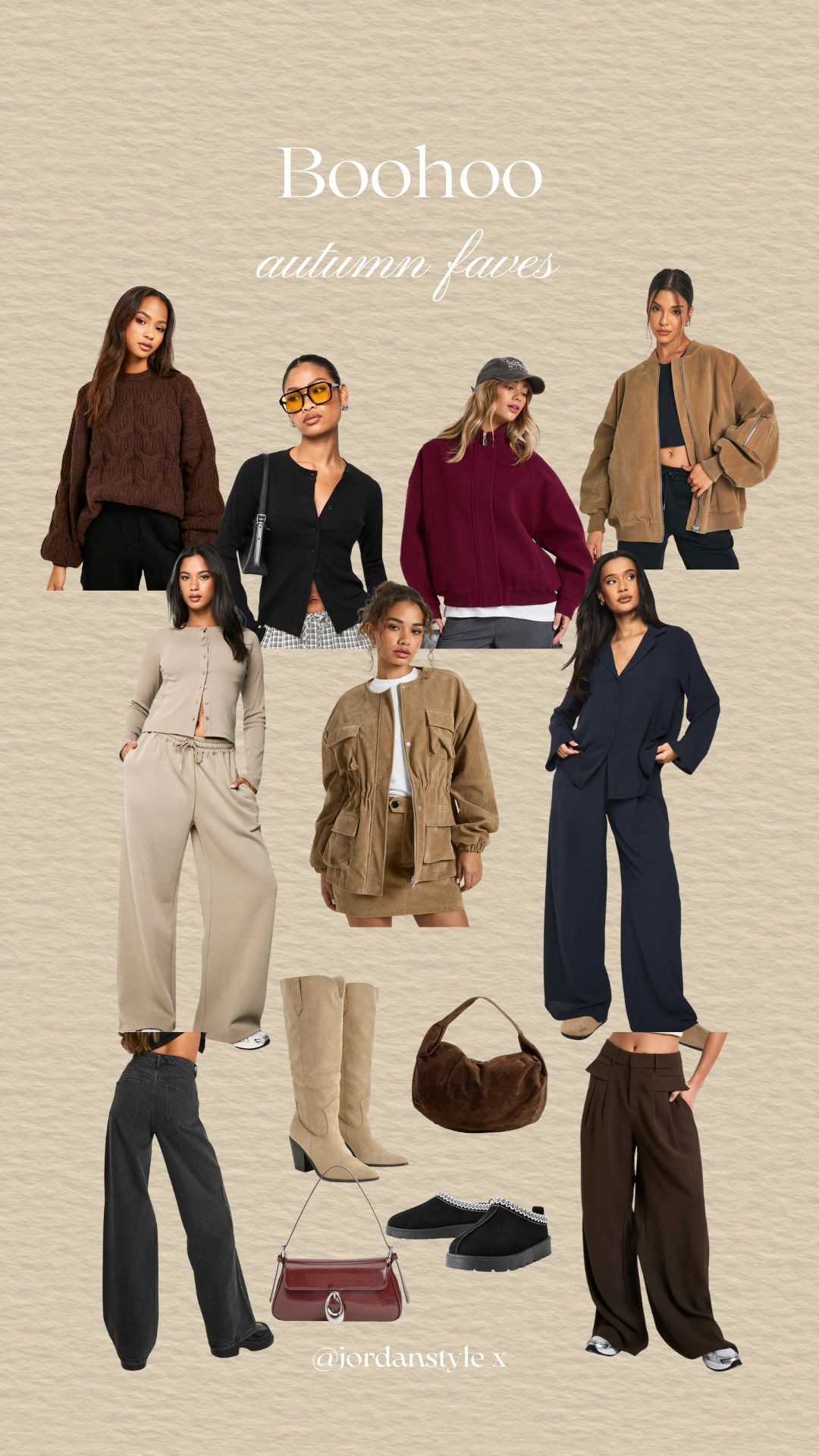 My Boohoo favourite pieces for autumn! Use code LTKX10 for an extra 10% off your order! 

LTKxboohooAW 

 

#LTKuk #LTKstyletip #LTKautumn