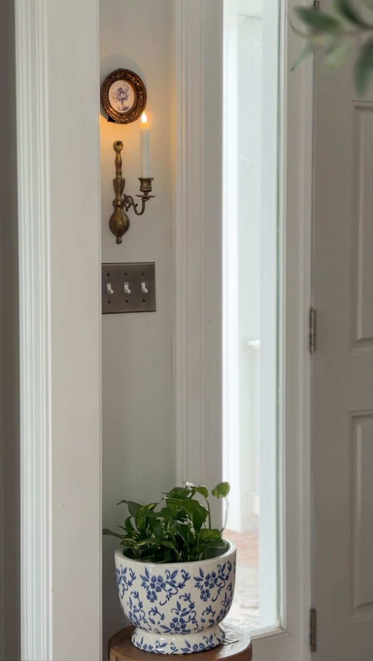 ENERLITES Combination Toggle Switch and Duplex Receptacle Metal Wall Plate, Stainless Steel 201 Outlet Cover, Corrosion-Resistant, Standard Size 2-Gang 4.50" x 4.57", 771121-AB, Antique Brass | Amazon (US)