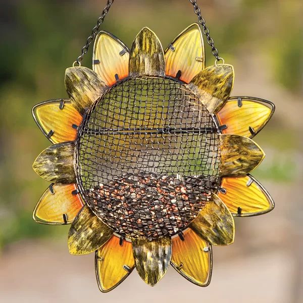 Sunflower Decorative Bird Feeder | Wayfair North America