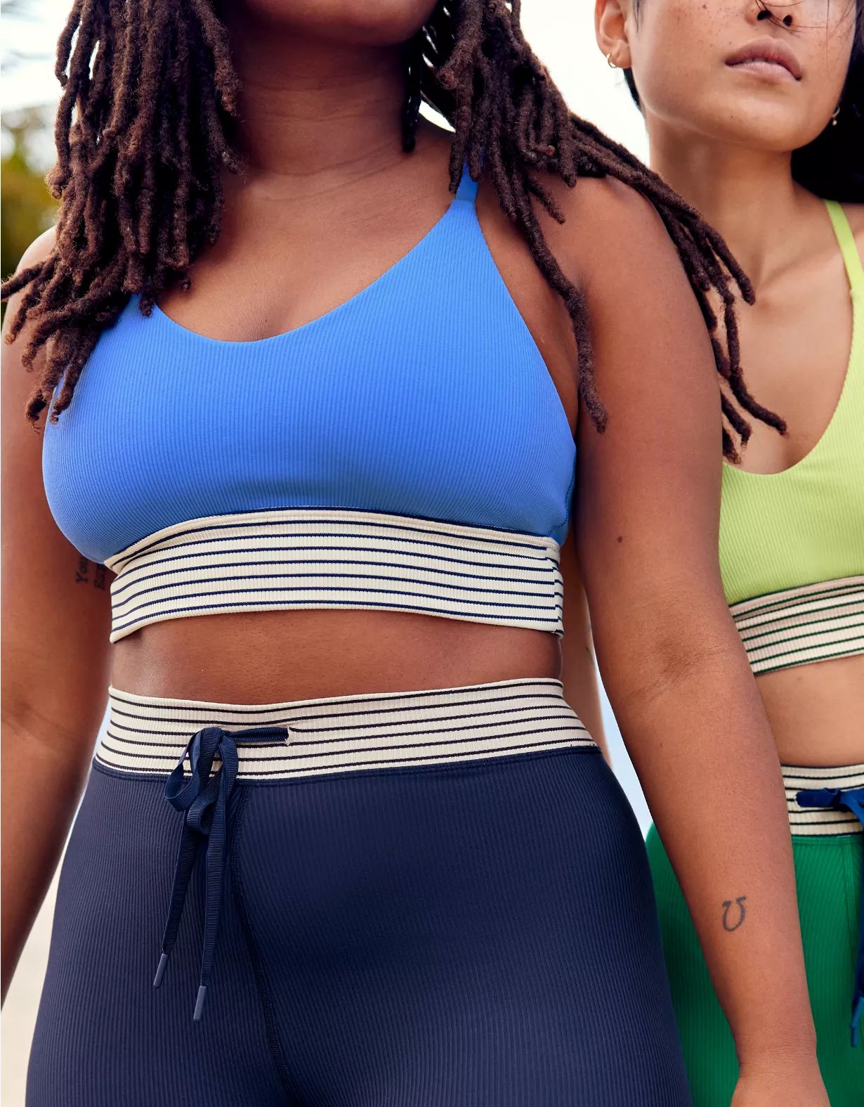 OFFLINE By Aerie Ribbed Scoop Sports Bra | American Eagle Outfitters (US & CA)