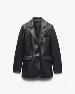 Ash Lamb Leather Blazer | rag & bone
