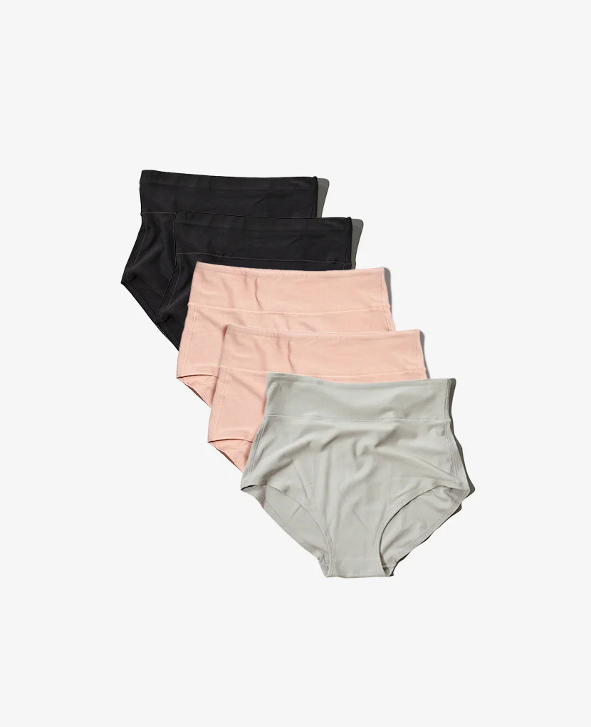 Bodily All-In Panty Multi Pack for Postpartum & C-Sections | Bodily