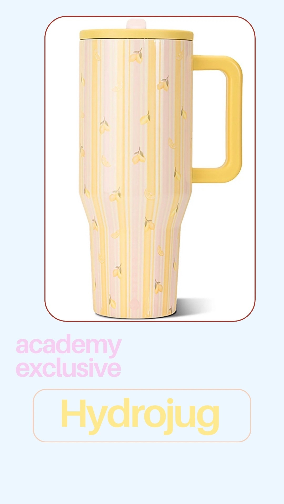 Academy exclusive pink lemonade Hydrojug

#LTKfitnessgoals #LTKU #LTKselfcare