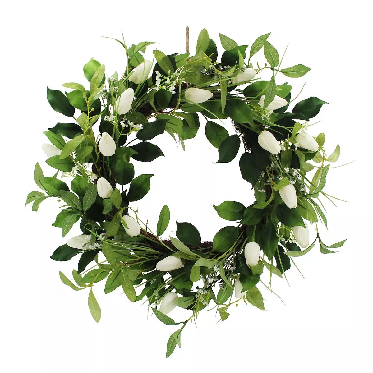 Sonoma Goods For Life® White Tulip Wreath | Kohl's