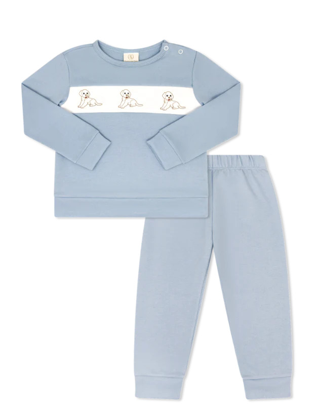 Bayou Play Set - Bakersfield Blue, Puppy | Lullaby Set