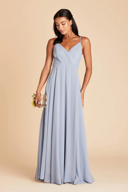 Kaia Dress - Dusty Blue | Birdy Grey
