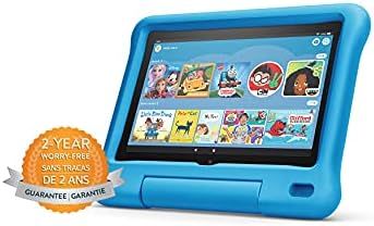 Fire HD 8 Kids tablet, 8" HD display, ages 3-7, 32 GB, Blue Kid-Proof Case | Amazon (CA)