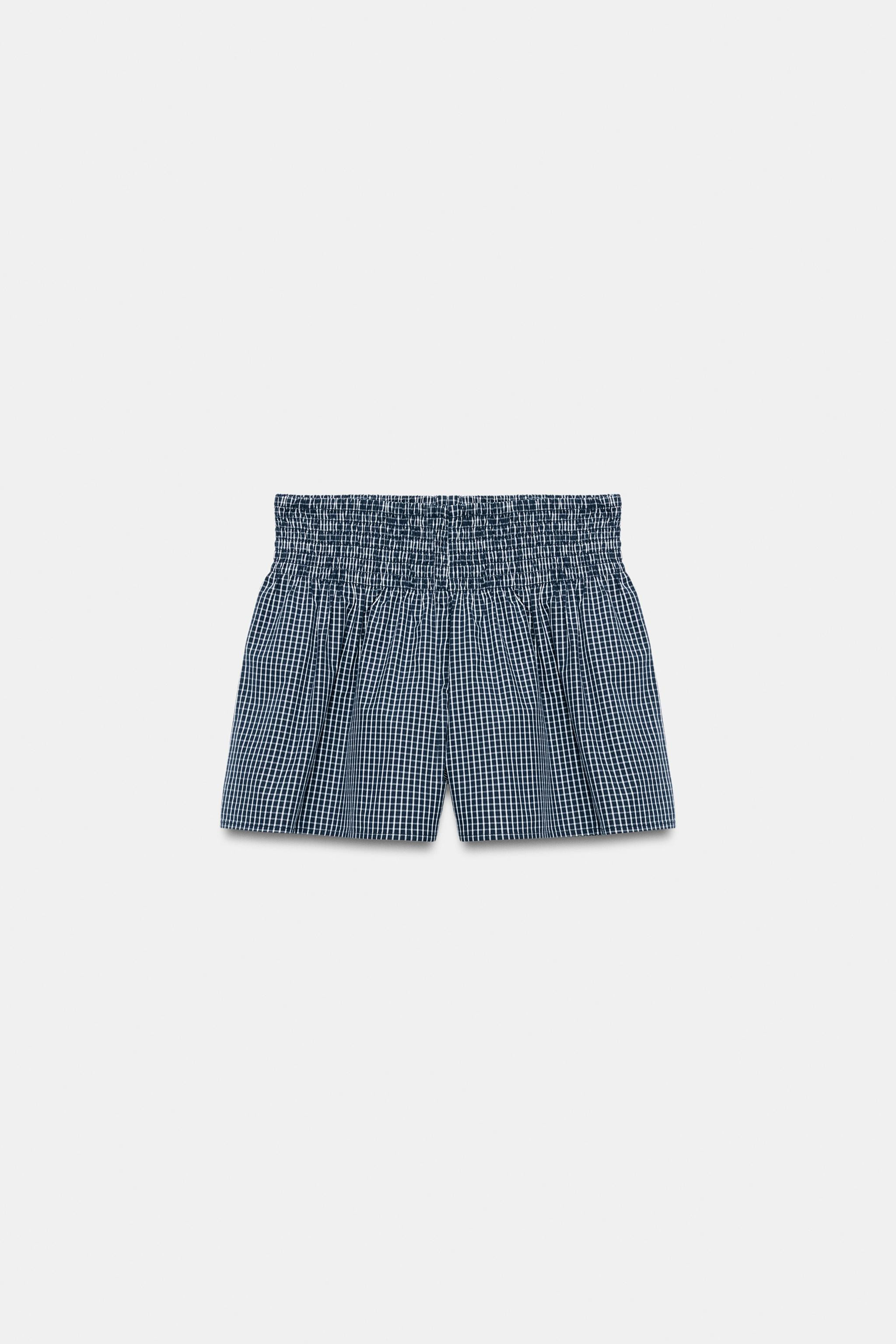 GINGHAM SHORTS | Zara UK