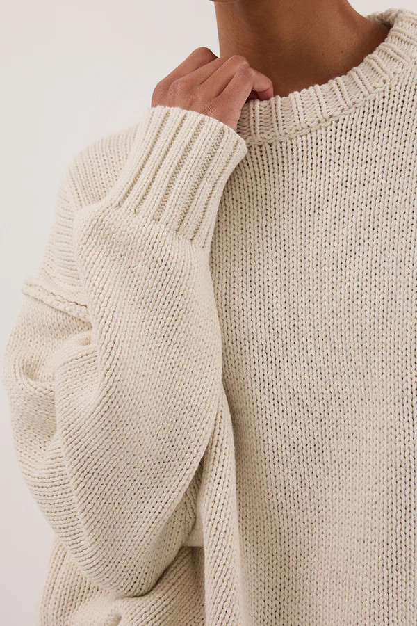 ROY PLASTER LONGLINE KNIT JUMPER | DISSH