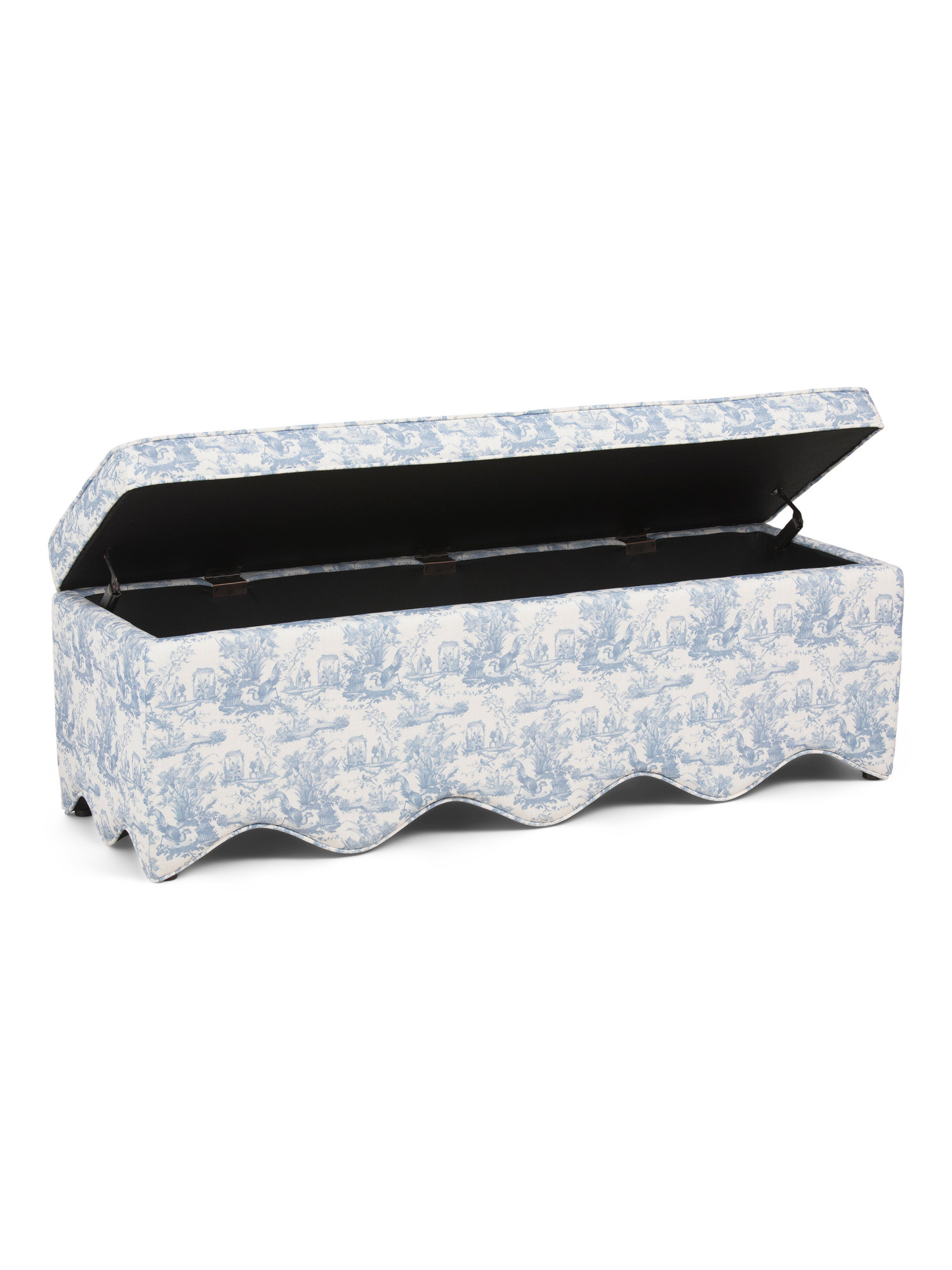 52x17 Scalloped Base Storage Bench | TJ Maxx