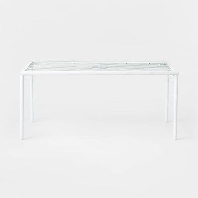 Pomelo Patio Dining Table - White - Opalhouse™ | Target