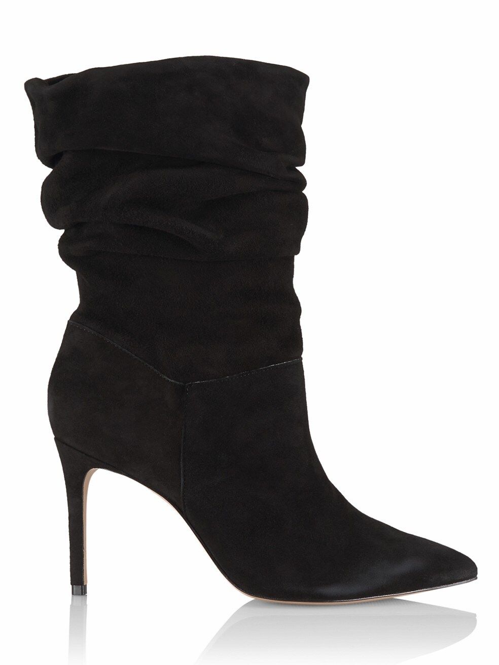 Ashlee Nubuck High-Heel Boots | Saks Fifth Avenue
