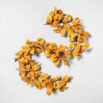 Faux Golden Aspen Leaves Garland - Hearth & Hand™ with Magnolia | Target