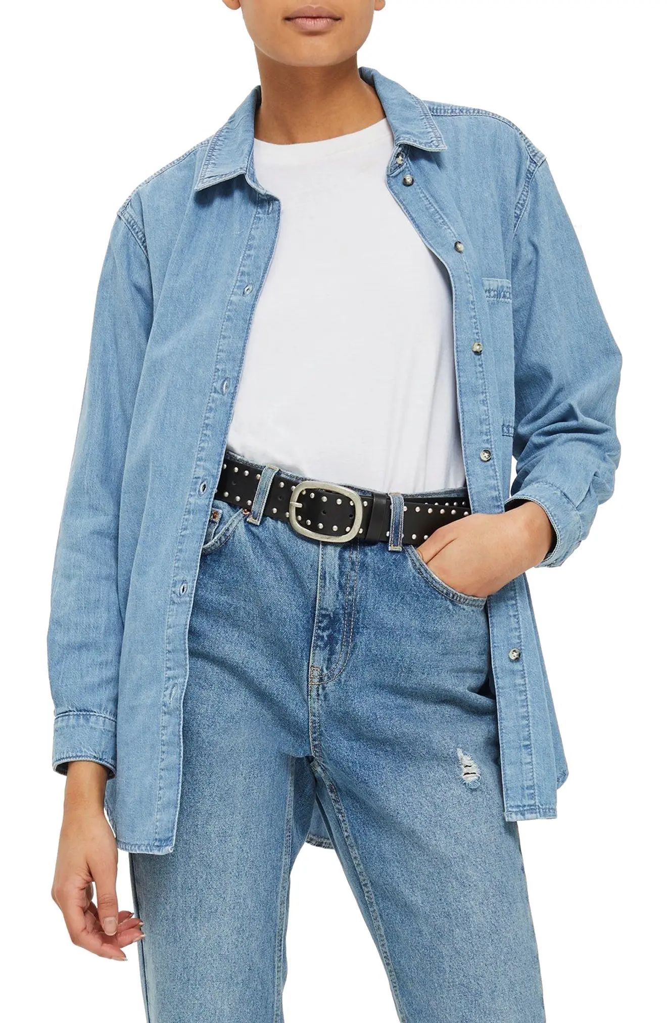 Drake Oversize Denim Shirt | Nordstrom