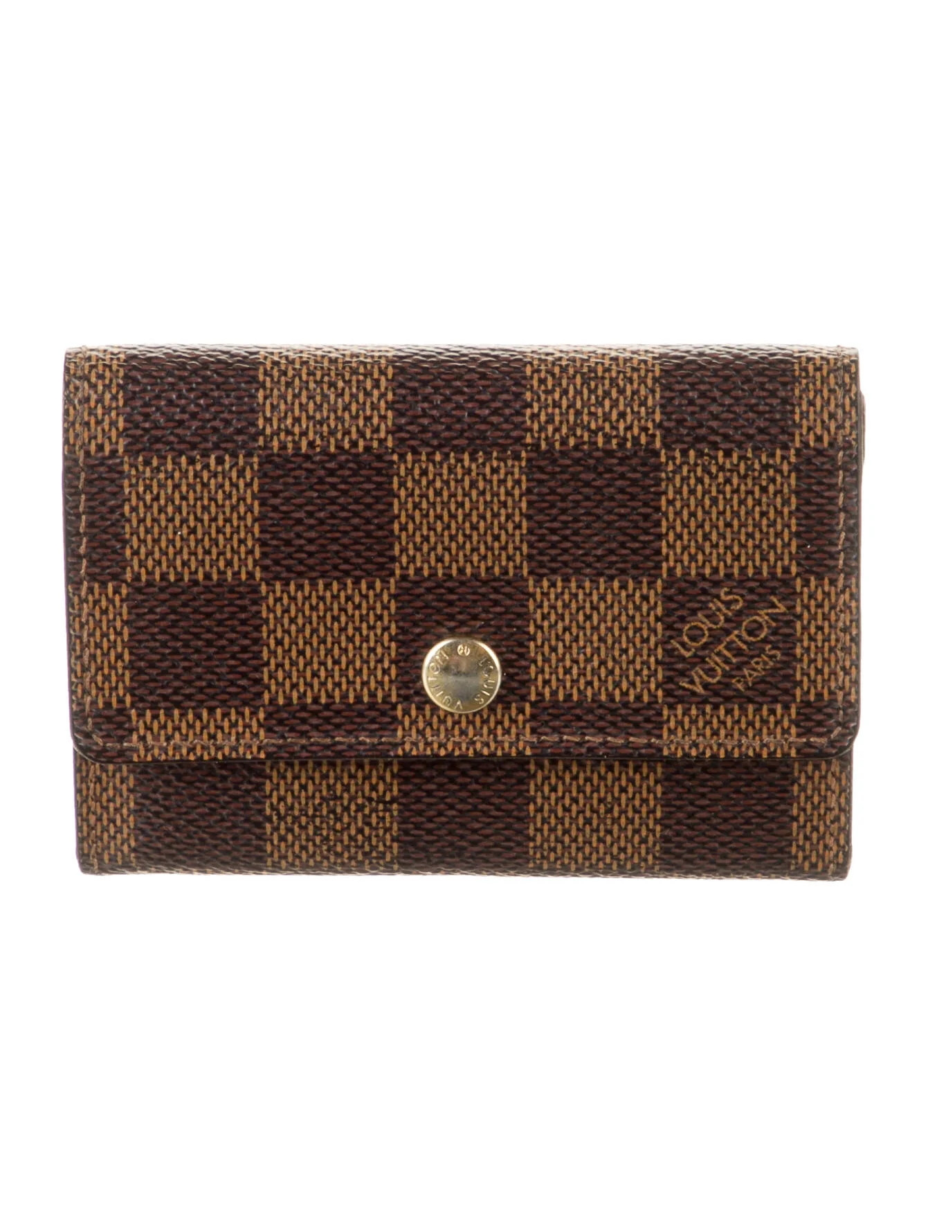 Damier Ebene Coin Purse | The RealReal