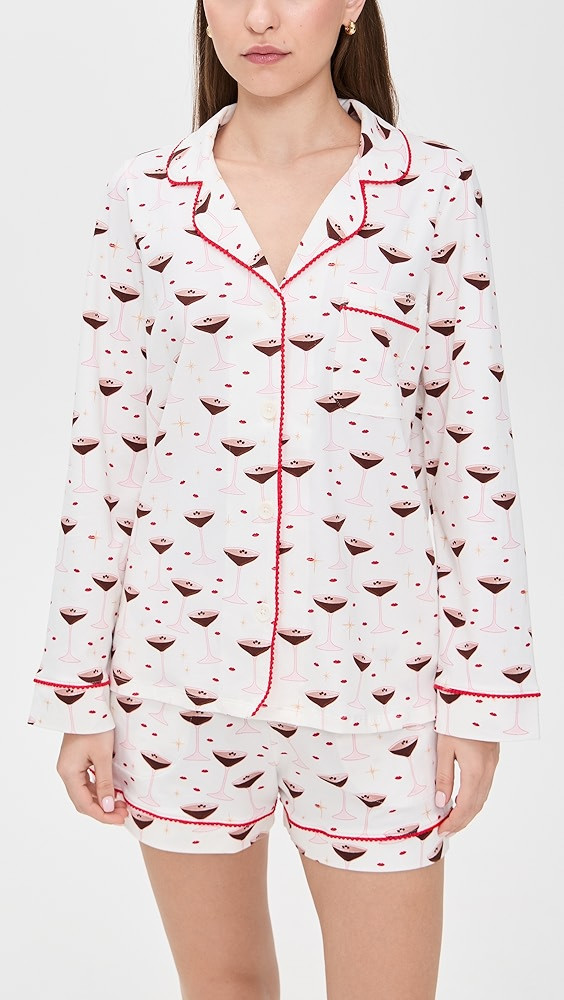 Espresso Kisses Short Pajama Set | Shopbop