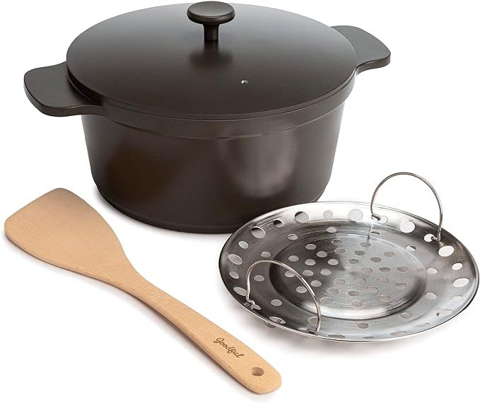 Goodful All-In-One Pot, Multilayer Nonstick, High Performance Cast Dutch Oven With Matching Lid, ... | Amazon (US)