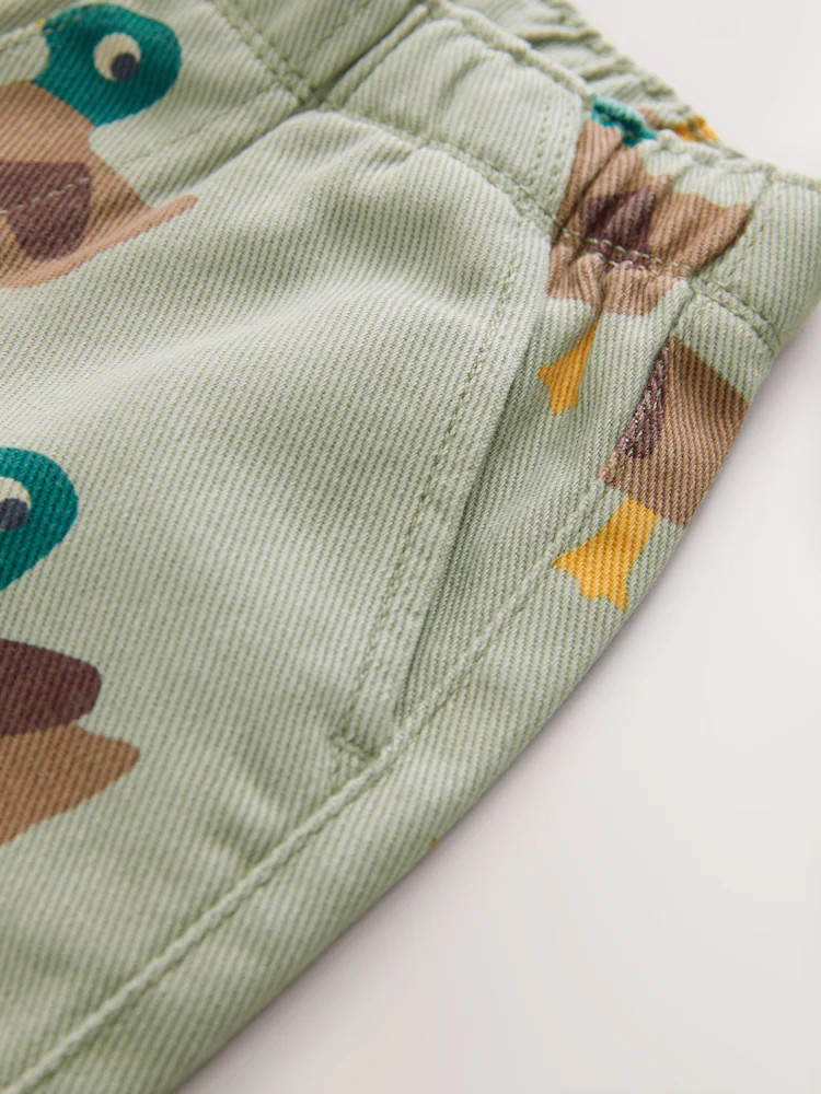 Green Duck Pull On Wide Trousers (3mths-7yrs) | Next US