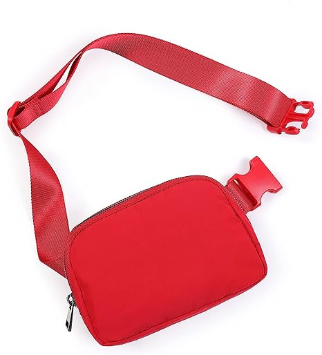 ODODOS Unisex Mini Belt Bag with Adjustable Strap Small Waist Pouch for Workout Running Traveling... | Amazon (US)