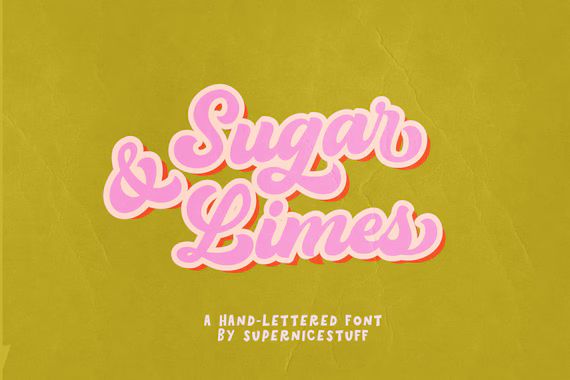 Sugar&limes Font Trio Serif Font Display Font Logo Font | Etsy | Etsy (US)