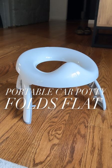 Portable car potty for toddlers! Great for potty training!