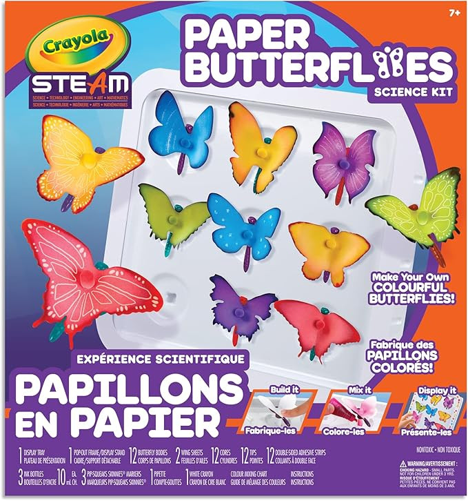 Crayola Paper Butterflies Science Kit, Assorted | Amazon (CA)
