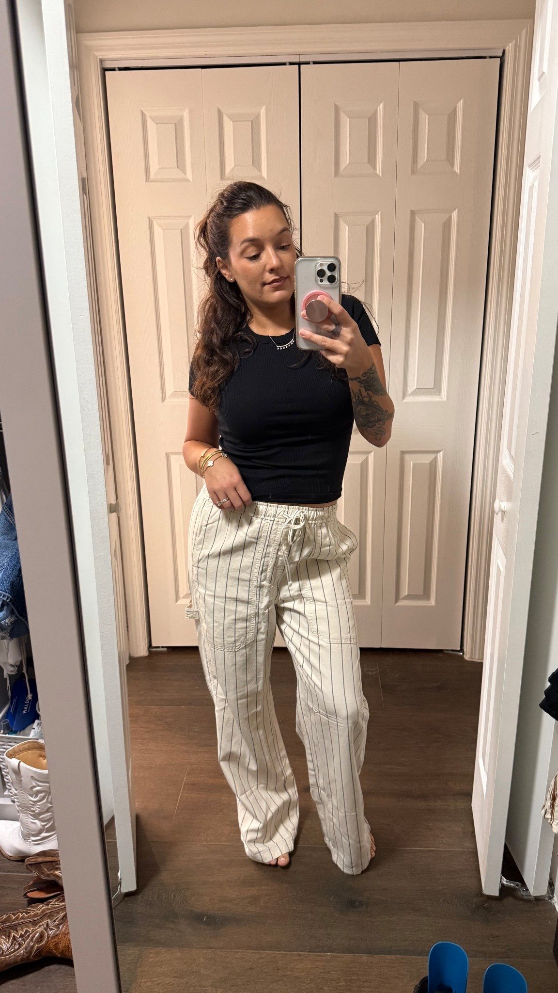 Where are all my pregnant ladies at!? These are the perfect belly bump pants! Can be dressed up or down, day or night 👌🏼👌🏼👌🏼

#LTKautumn #LTKBump #LTKStyleTip