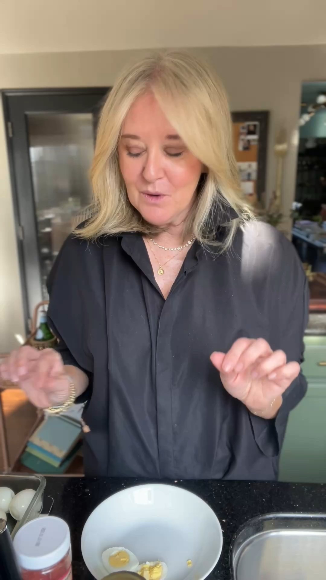 My hard boiled eggs flights!
See my reel caption for other ideas! 

#LTKOver40 #LTKHome #LTKvlog