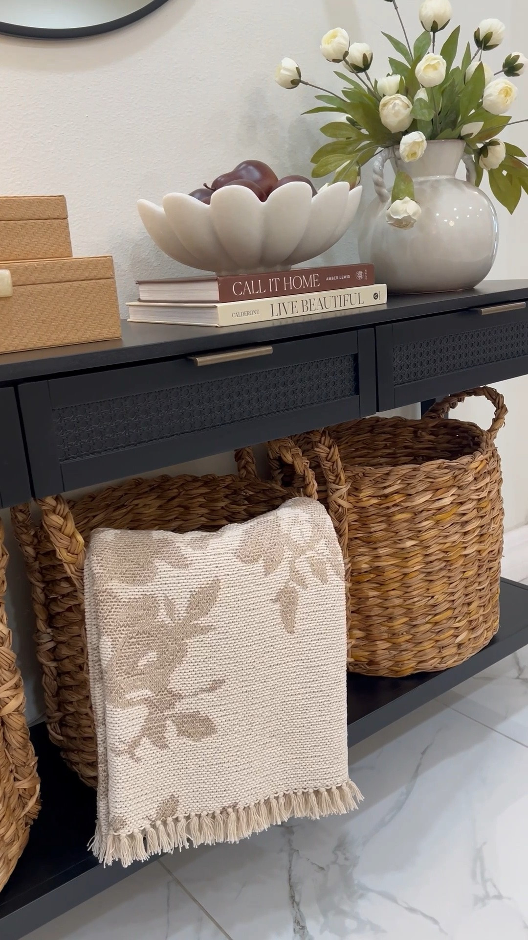 Weave Basket🤍

#LTKSeasonal #LTKHome #LTKSaleAlert