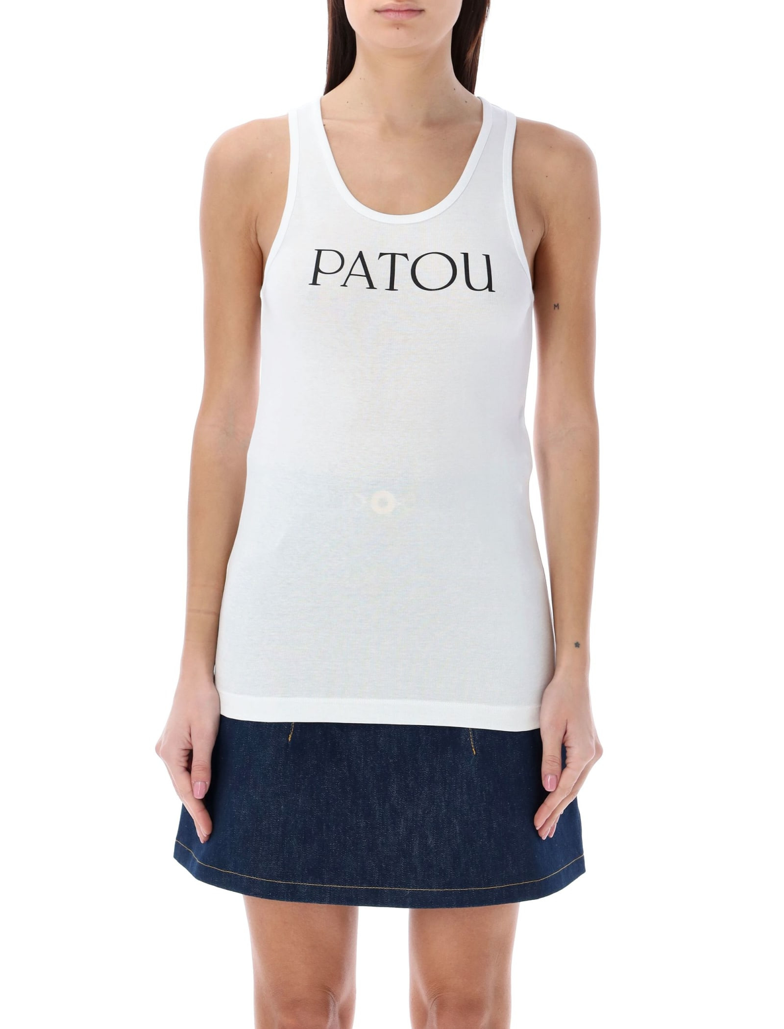 Patou Logo Tank Top | Italist.com US