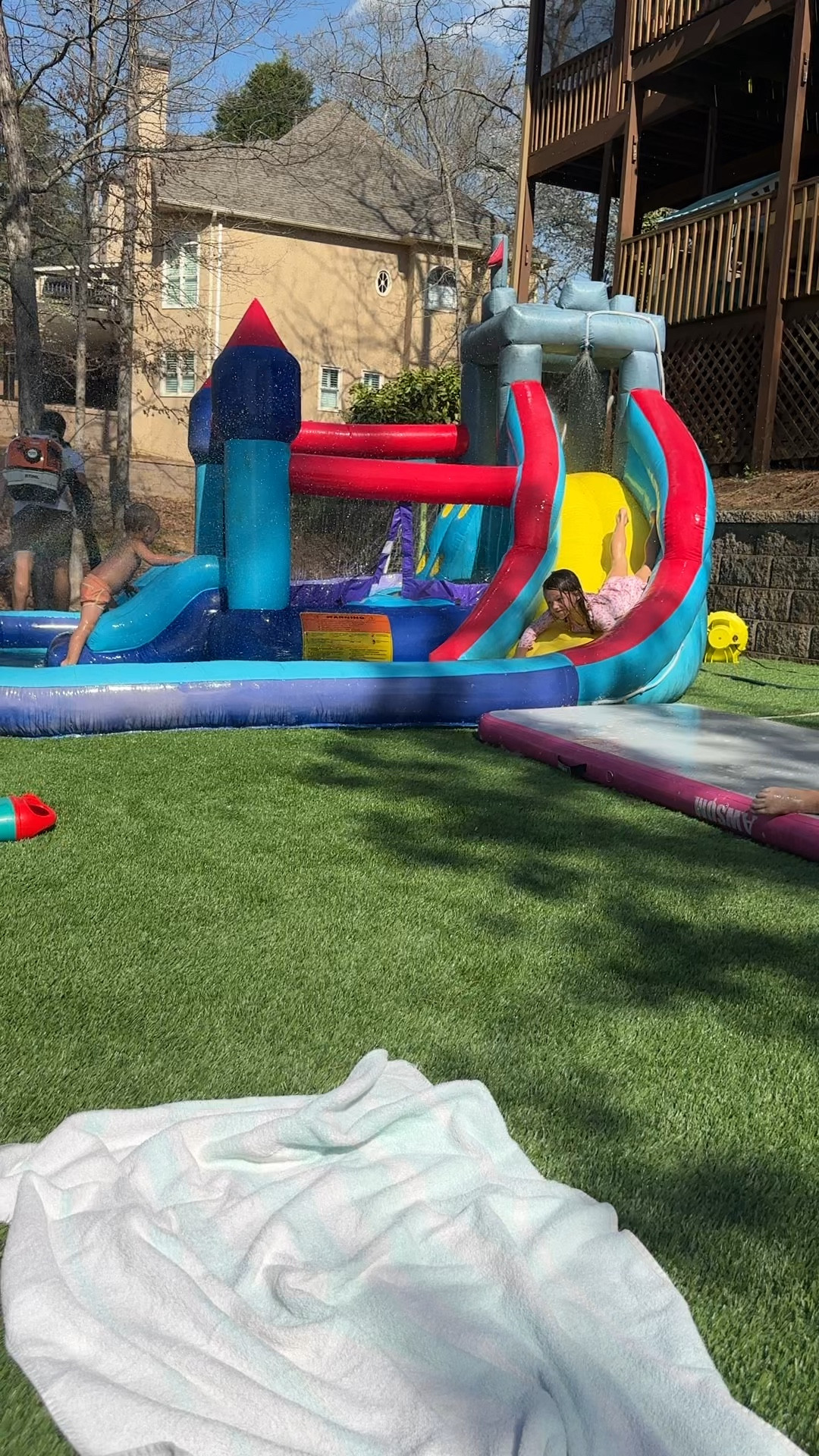 Outdoor water fun!!! 

#LTKdayinmylife #LTKKids #LTKSwim