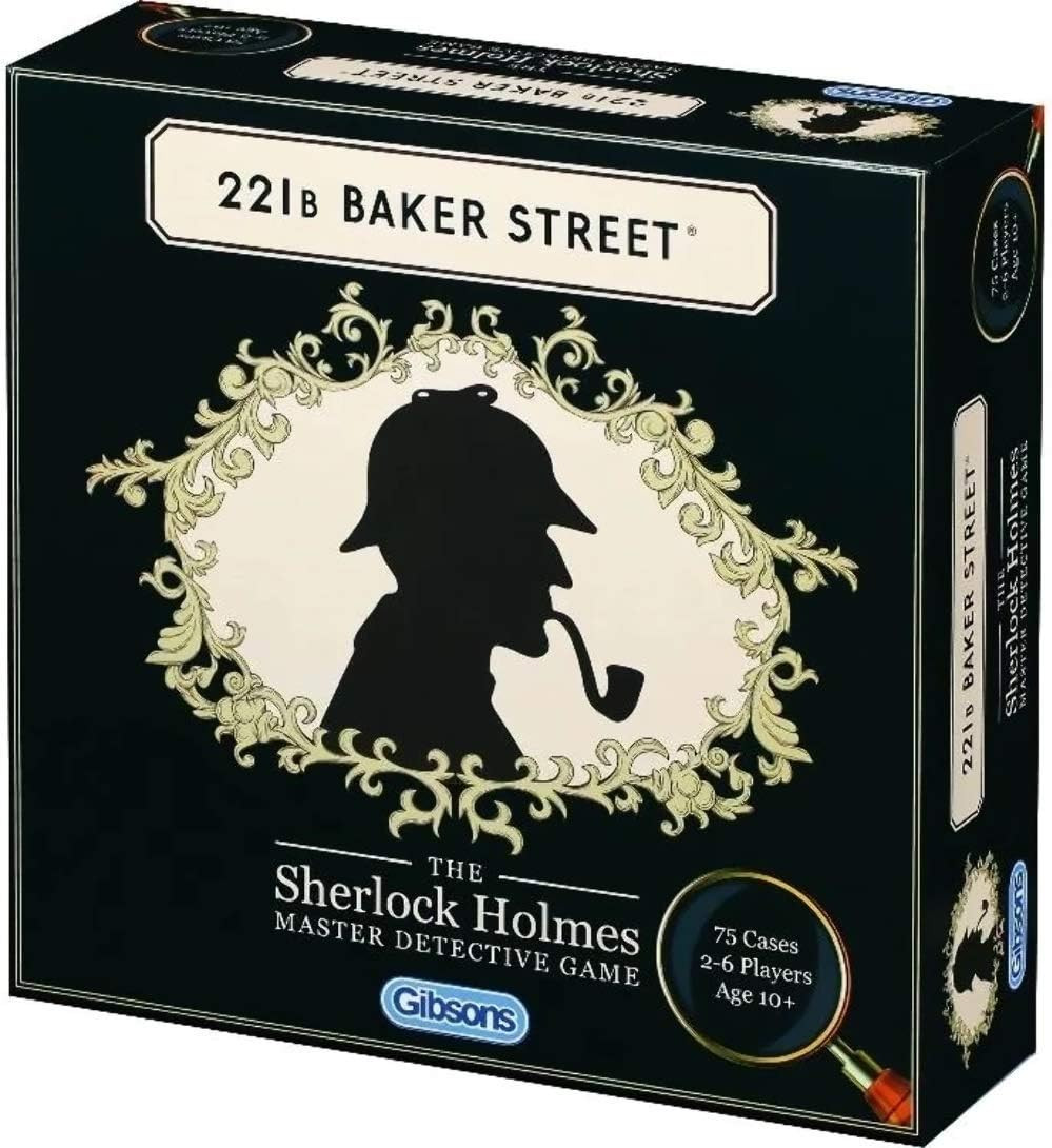 Gibsons 221B Baker Street: The Sherlock Holmes Master Detective Game | Amazon (US)