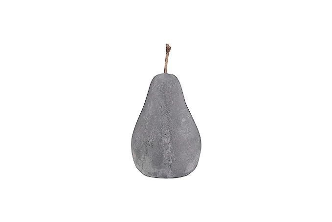 Creative Co-op DA5981-1 Large Grey Cement Pear Decoration | Amazon (US)