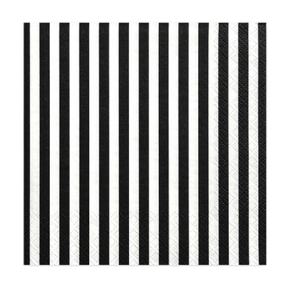Black & White Striped Dinner Napkins | Get Gatherings