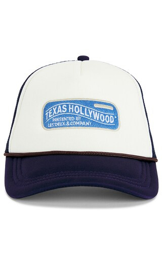 Les Deux Route Foam Trucker Cap in Cream. | Revolve Clothing (Global)