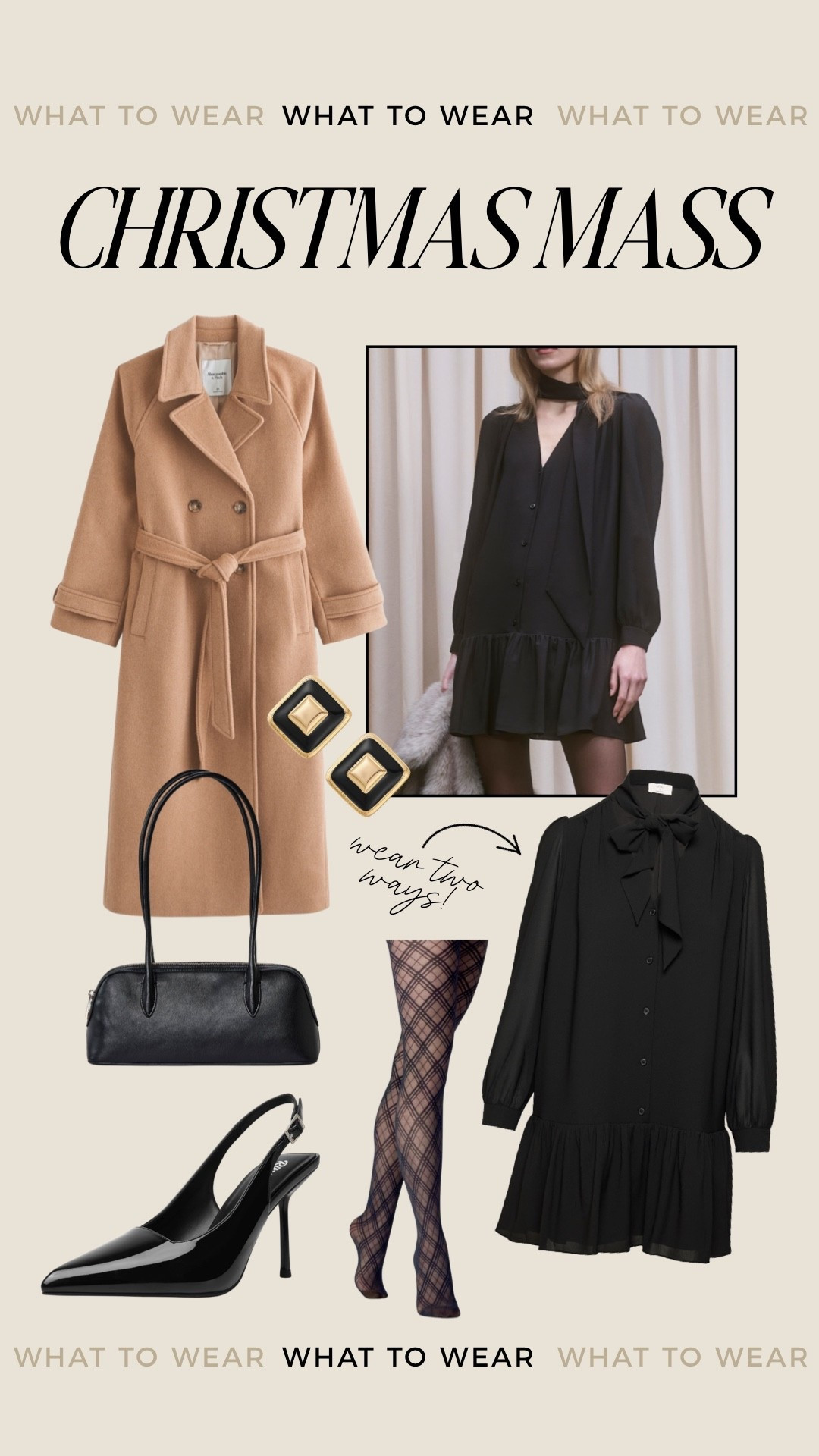 Holiday outfit idea for church and mass! 

#LTKootd #LTKHoliday