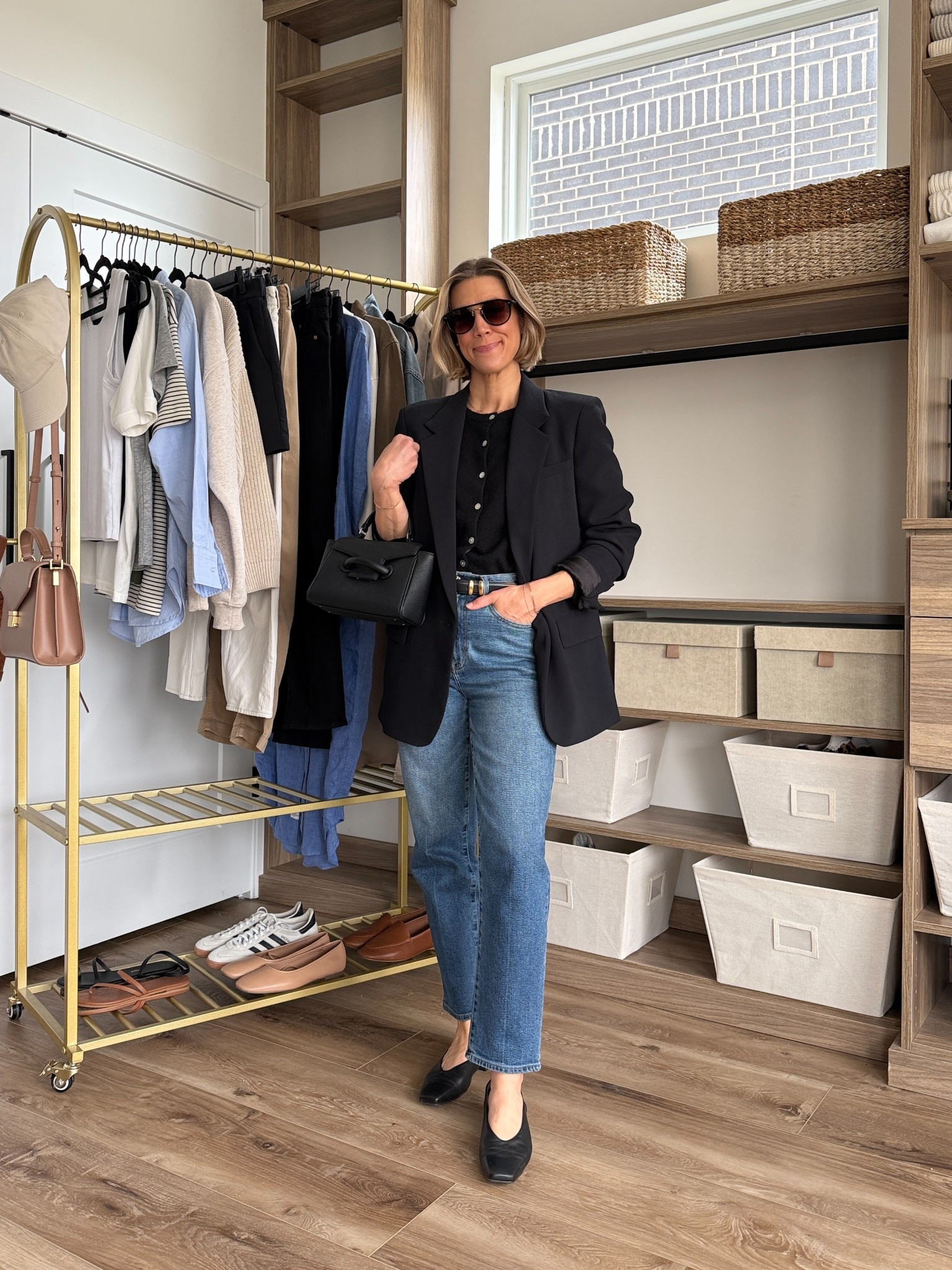 Wearing 4 blazer, 26 jeans, medium cardigan, flats tts

#LTKFindsUnder50 #LTKFindsUnder100 #LTKStyleTip