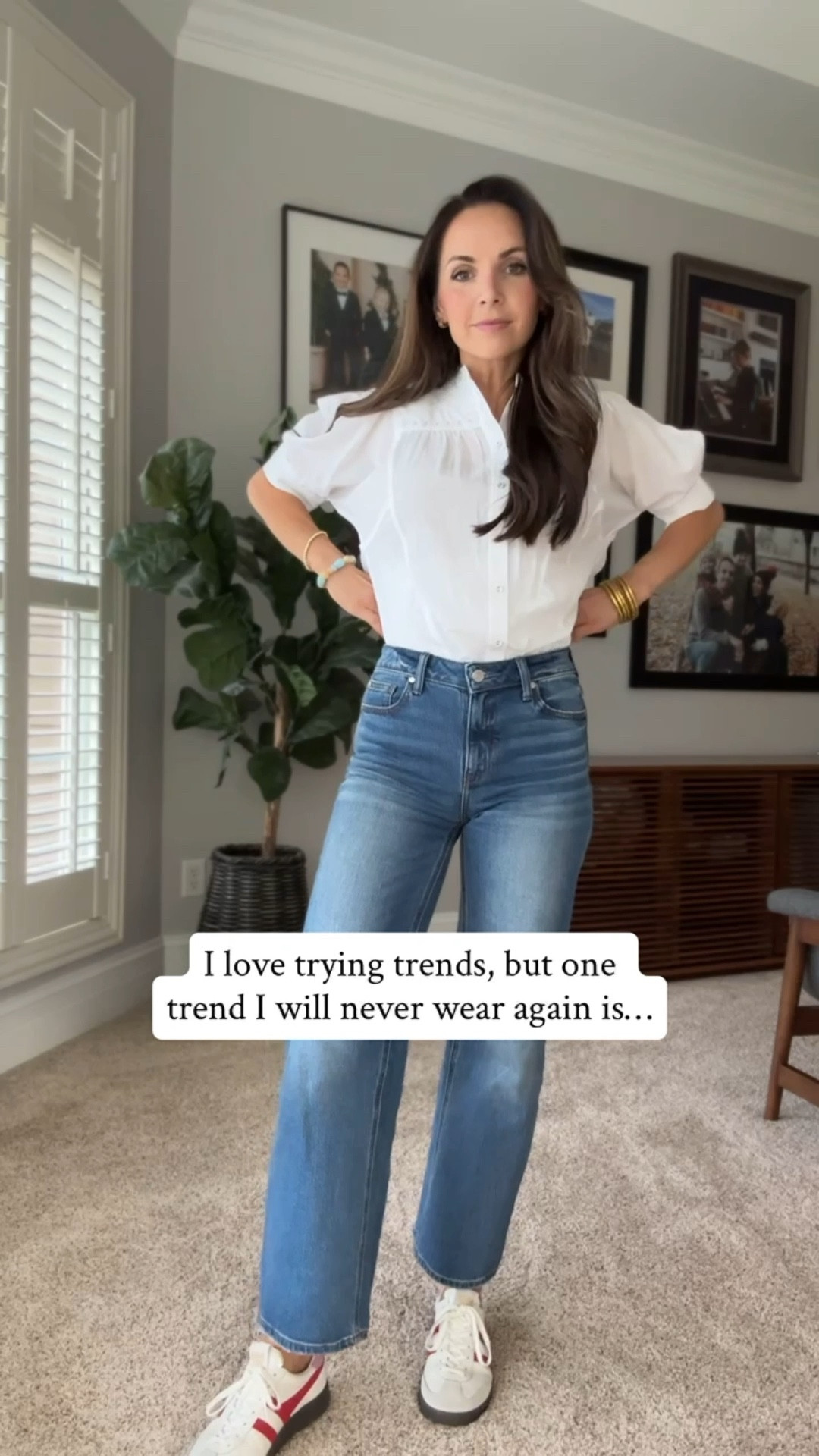 I keep seeing low rise jeans are coming back- definitely will forever opt out!! What about you? 

#LTKStyleTip #LTKFindsUnder50