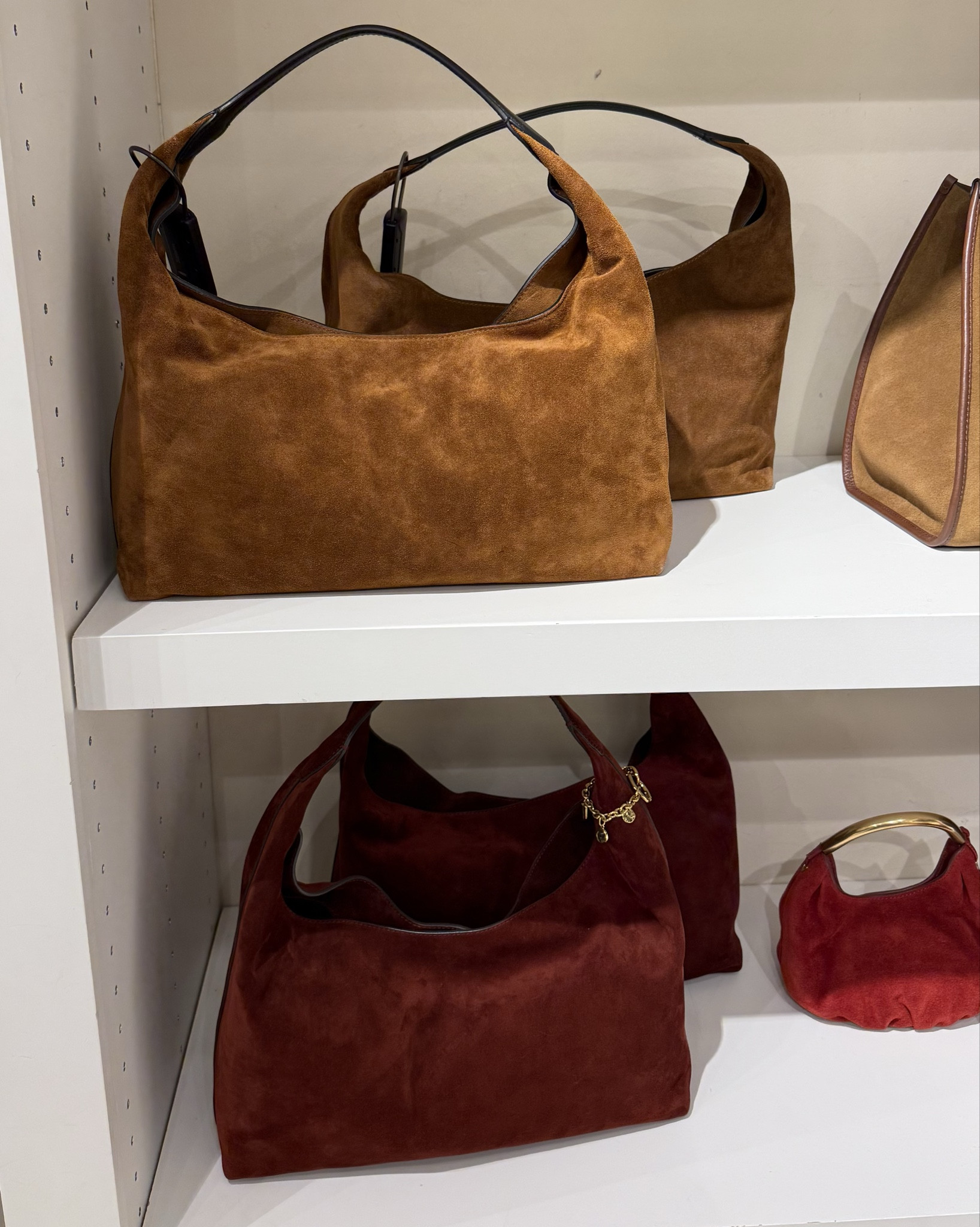 Suede bag
Madewell bag