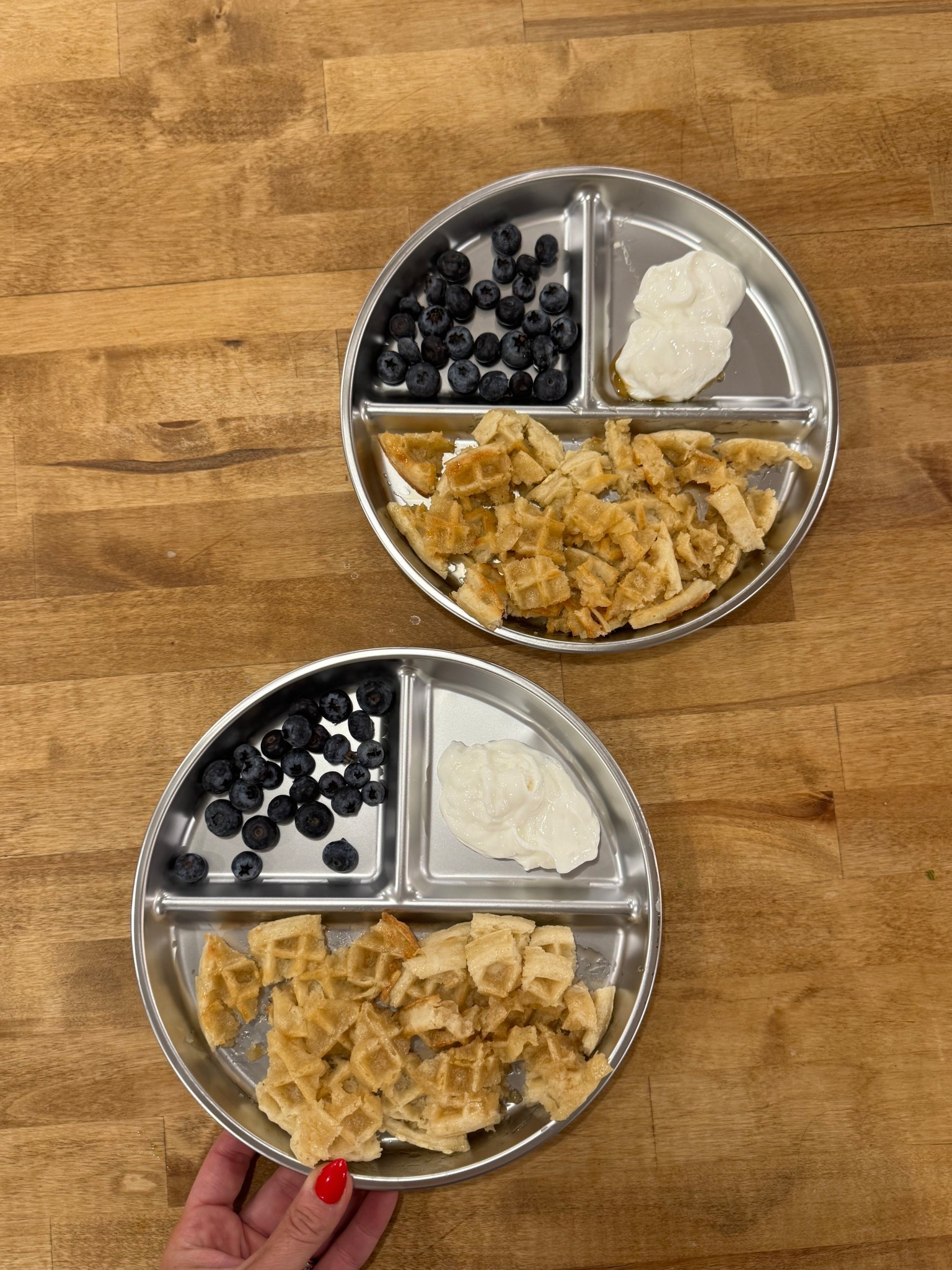 Kids metal plates. Clean plates. Kids stainless steel plates

#LTKmorningroutine #LTKKids #LTKmomlife