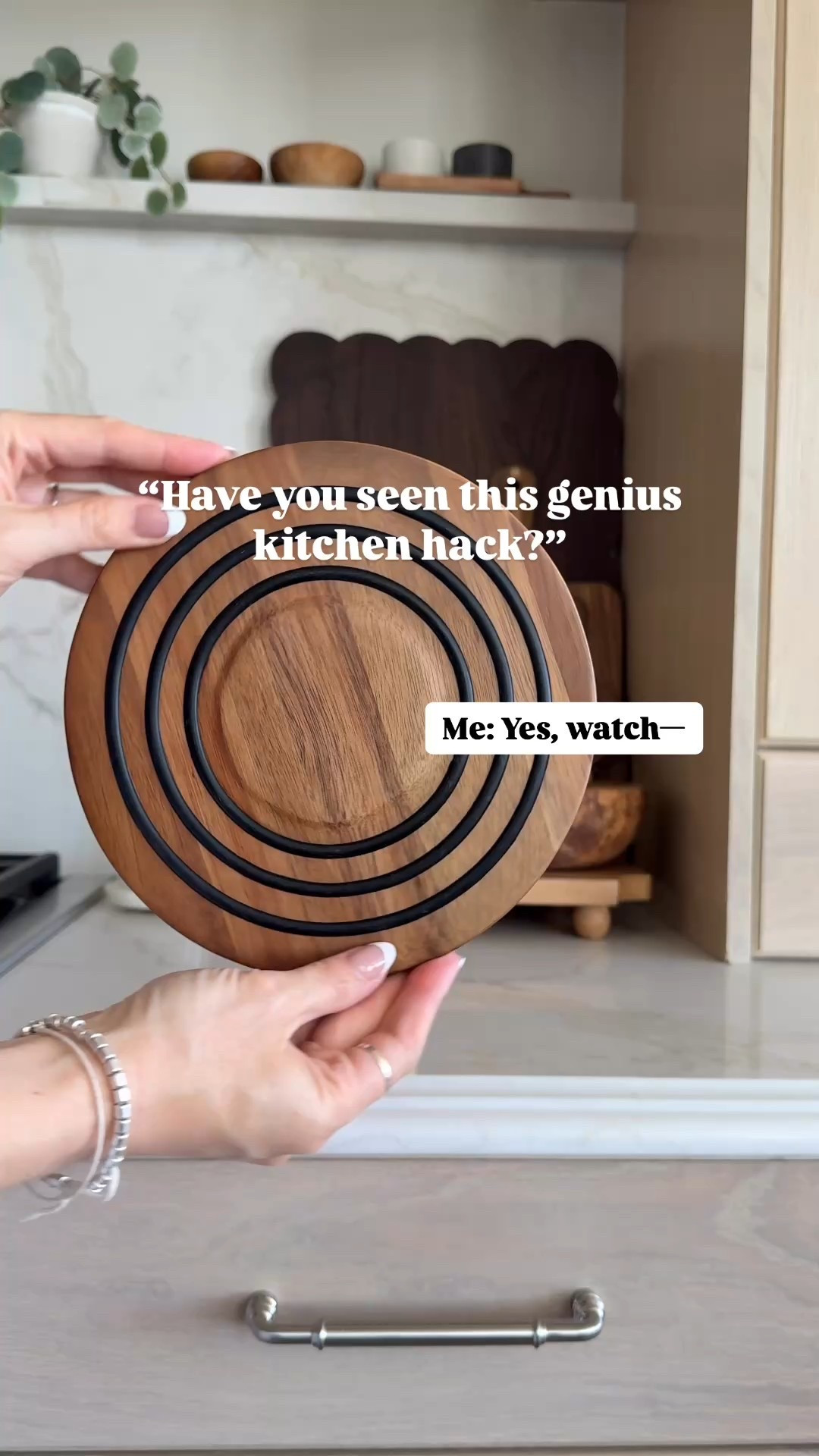 So clever!!—I’ll take three. 😍 my magnetic trivet works like a charm. ❤️ It’s such a simple thing, but 1000% helpful when I’m moving a hot pot from point A to point B, and saving my countertop and table surface from excessive heat damage.

To whoever thought this one up— thank you!!!!

Xoxo,
Andrea

#amazonhack #amazongadgets #amazonkitchenfinds #amazonkitchenfinds #amazonhome #kitchenhack #cookinghacks 

Amazon kitchen
Amazon gadget
Amazon home
Kitchen hack
Home hack
Cooking hack